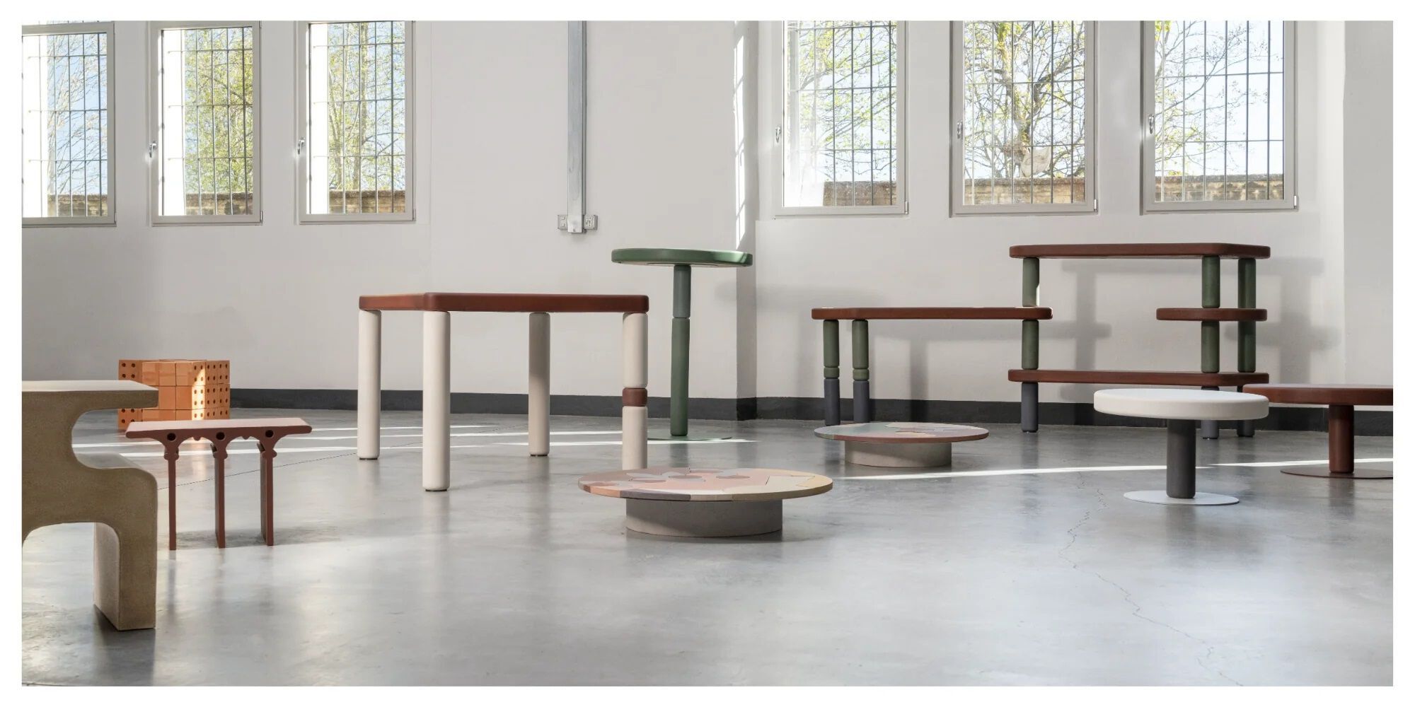 Бетонный книжный шкаф Forma&Cemento пинбол ARCH-00142852 - Вид №3