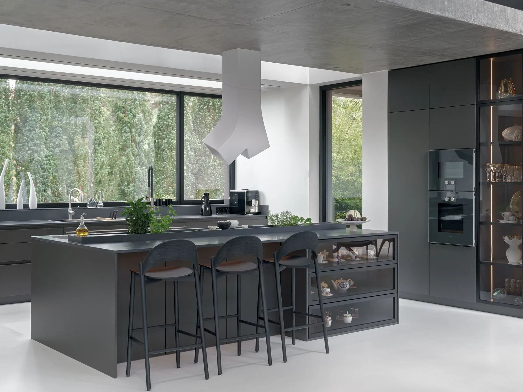 Деревянная кухня с островом на заказ Zajc Z4 ARCH-00096273