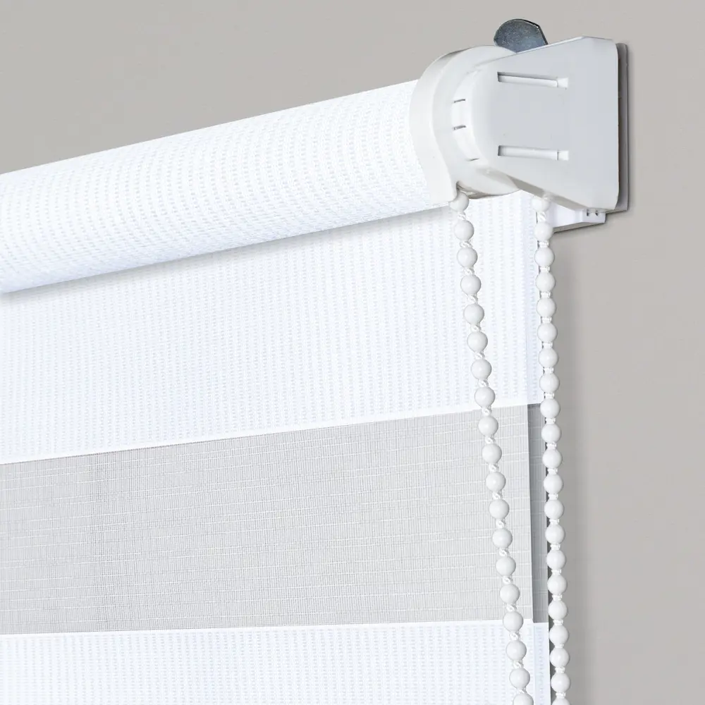 Рулонная штора день-ночь MIAMOZA Петер 120x175 см белая 89411382 STLM-1565124 - Вид №2