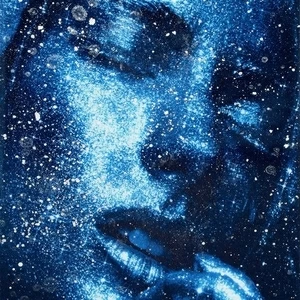 Арт-панель на холсте Alex Turco Woman Tribute Dream On In Blue