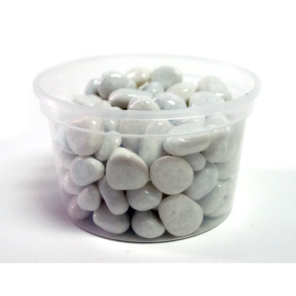 Santreyd Белая галька для декора и аквариумов 10-15 мм 85260688 STLM-0060492