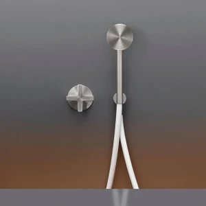 Настенный прогрессивный набор смеситель для ванной / душем с круглым ручным душем диаметр 65 мм  CRX21Y CEADESIGN