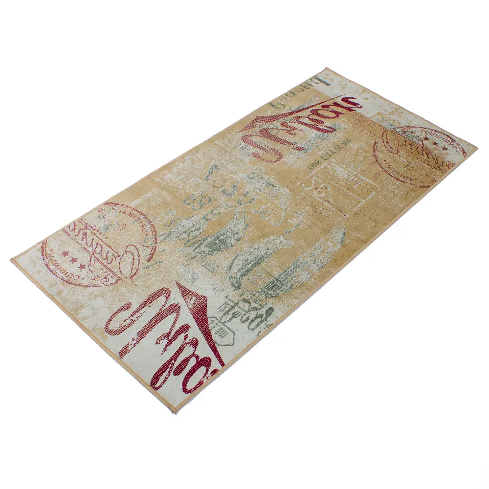 Ковёр Isphahah 84021B 0.65х1.35 м вискоза DEVOS-CABY STLM-2045909 - Вид №1