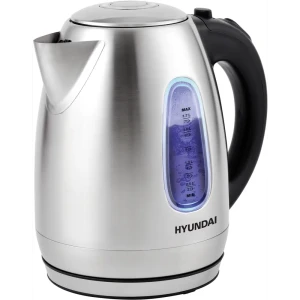 Электрический чайник Hyundai HYK-S2402 1.7 л нержавеющая сталь цвет серебристый