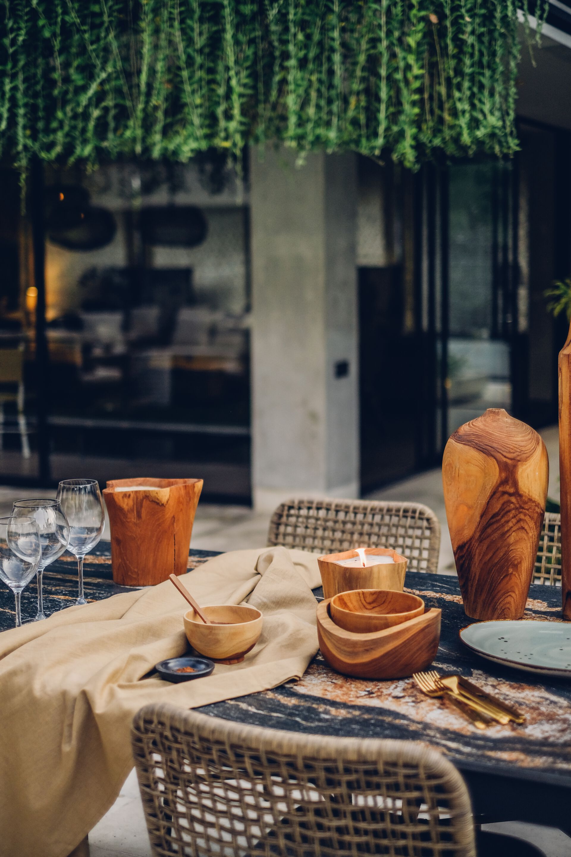 Свеча из тикового дерева cbdesign Accessories ARCH-00121714 - Вид №7