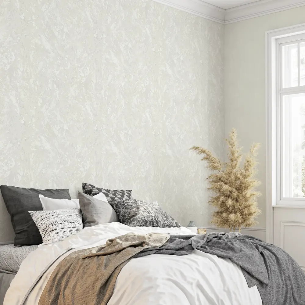 Обои флизелиновые Inspire Flow белые 1.06 м White 0 STLM-2073671 - Вид №4