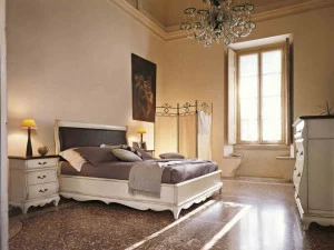 Arvestyle Лакированная кровать с мягким изголовьем Fenice Fn-0480