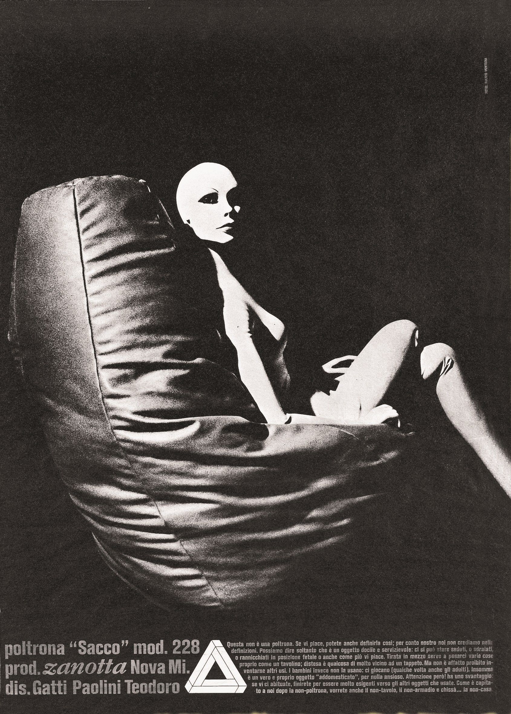 Кресло-мешок In Stock ZANOTTA - SACCO VIP 27506 ARCH-00065210 - Вид №6