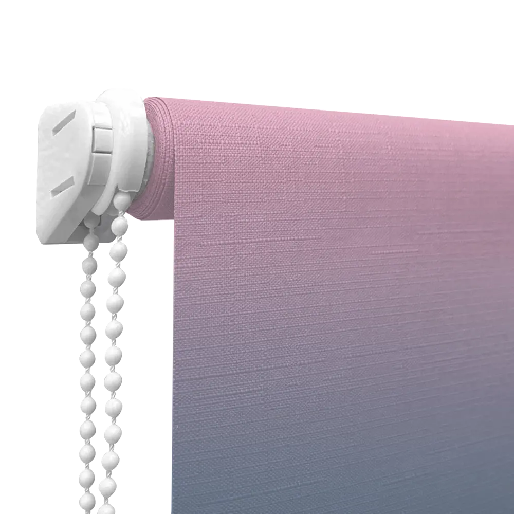 Штора рулонная Градиент 55x170 см цвет сине-розовый DOMLEGRAND STLM-2013397 - Вид №1