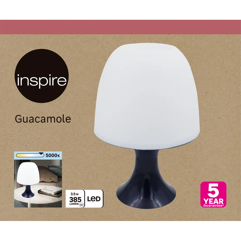 INSPIRE Guacamole — современная светодиодная настольная лампа 86493690 STLM-0934023 - Вид №4