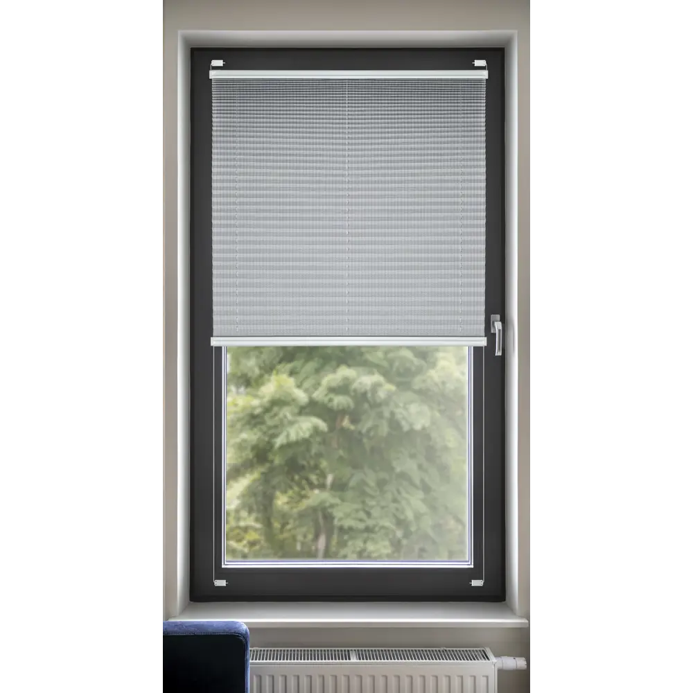 Штора плиссе 52x170 см жаккард серая Santreyd STLM-2124034 - Вид №10