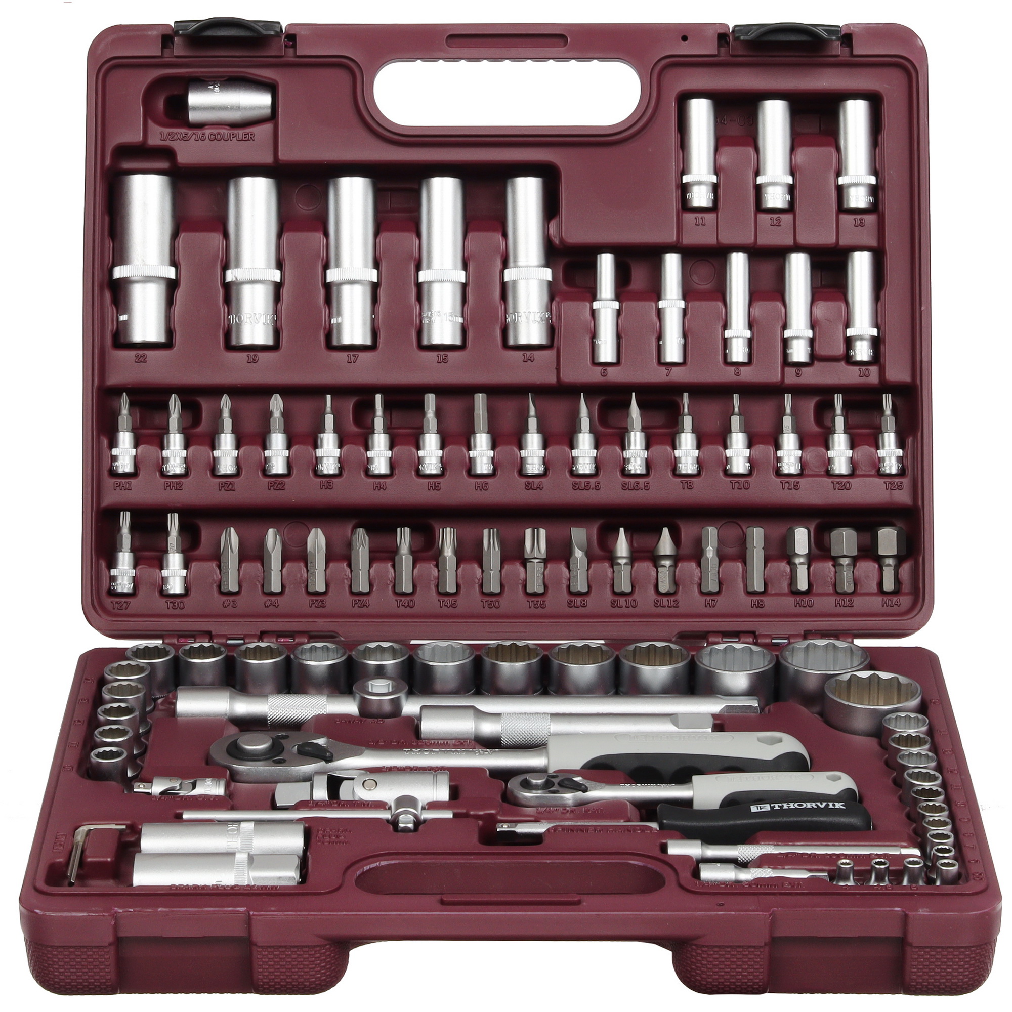 Набор инструментов Thorvik UTS0094/12 9086623 STDN-0049181