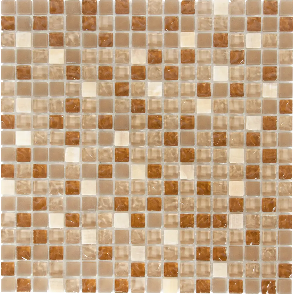 Мозаика Artens, 30.1х30.1 см, стекло, цвет бежевый STLM-2103387
