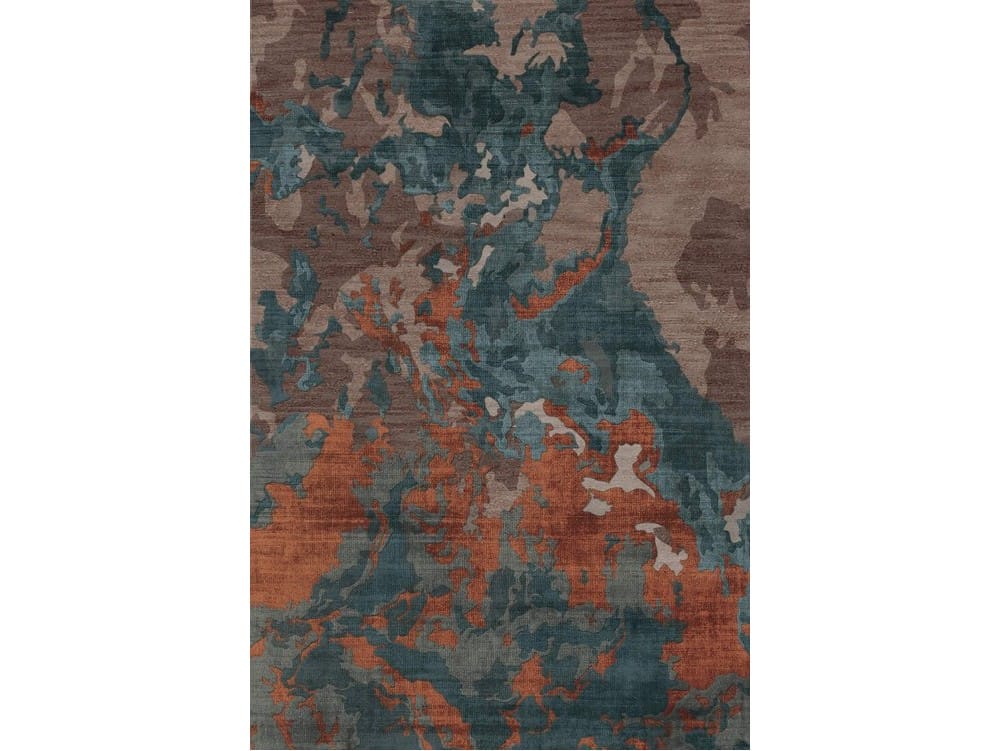 Ковер ручной работы из бамбукового волокна Sirecom Tappeti Stardust ARCH-00149101 - Вид №1