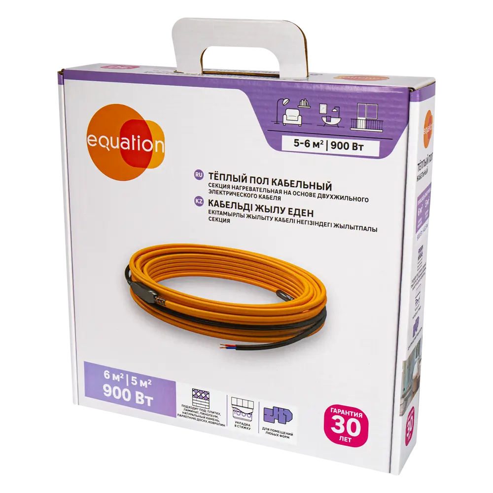 Кабельная система обогрева пола EQUATION для комфортного микроклимата 18877433 STLM-0013369 - Вид №5