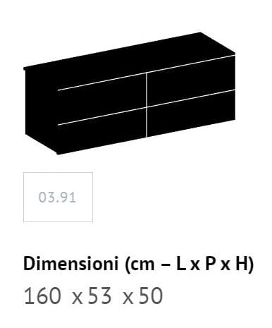 Деревянный ящик с хрустальным покрытием Bontempi Casa ENEA ARCH-00109607 - Вид №8