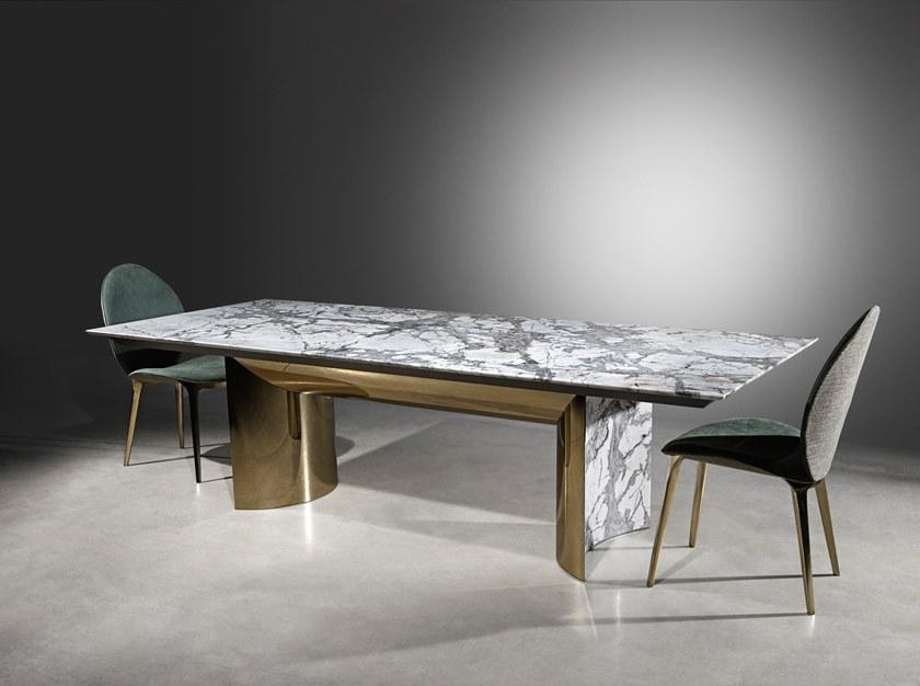 Visionnaire Прямоугольный мраморный стол для гостиной sun-id-1514956 - Вид №1