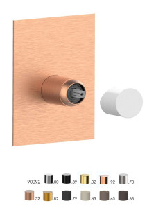 Однорычажный смеситель для душа с пластиной