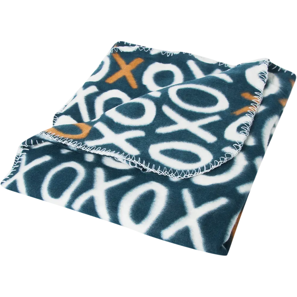 Плед «Равенна» 130х170 см флис цвет черный BELEZZA STLM-2028203 - Вид №2