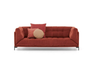 Съемный диван из ткани