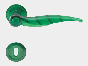 Поликарбонатная ручка на розетке