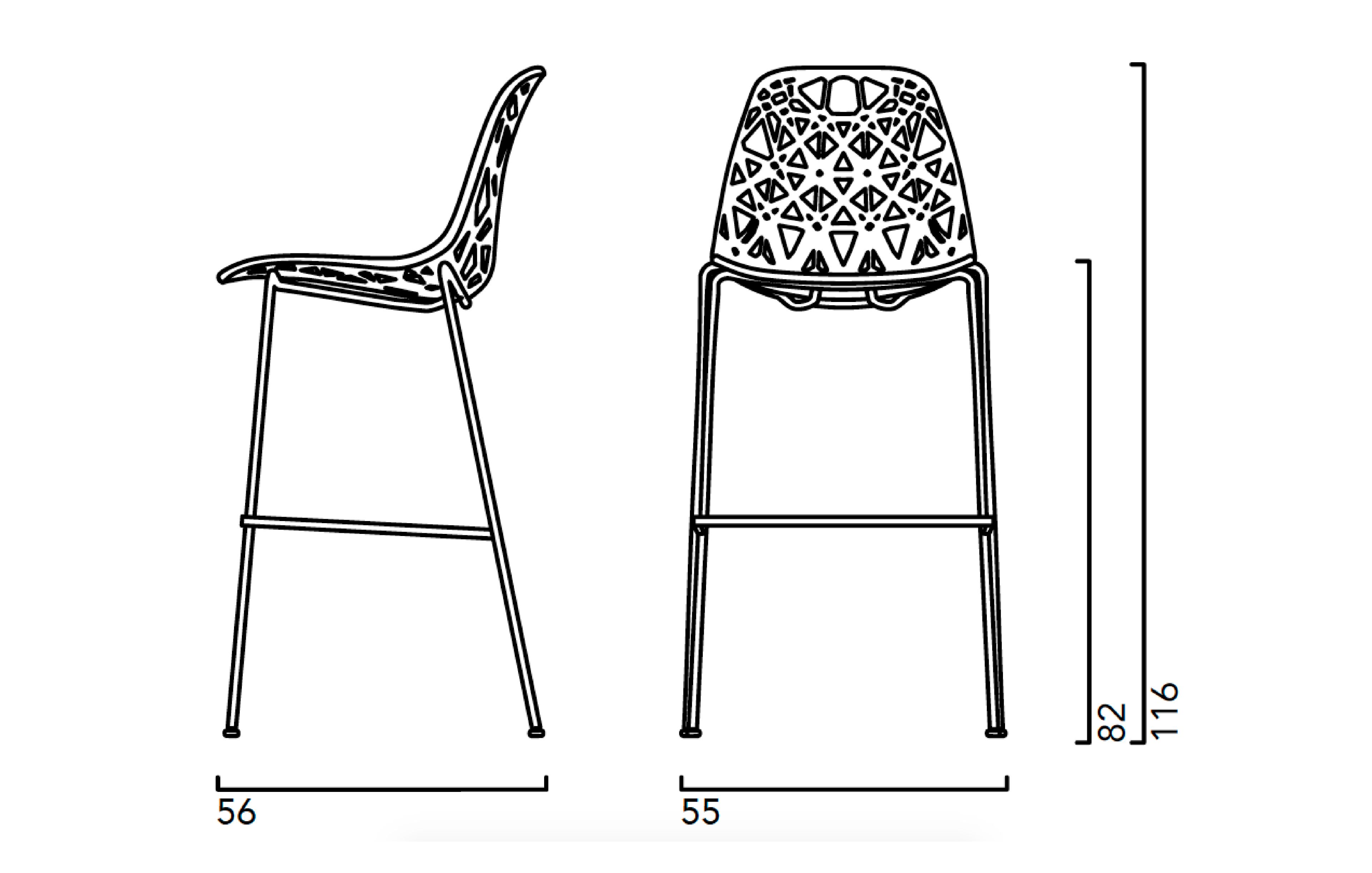 Табурет Crassevig Nett ARCH-00137442 - Вид №9