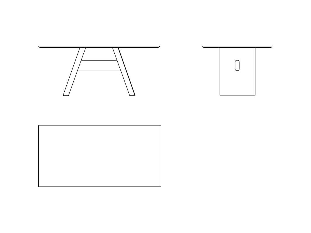 Овальный обеденный стол Naturedesign Origin ARCH-00033821 - Вид №5