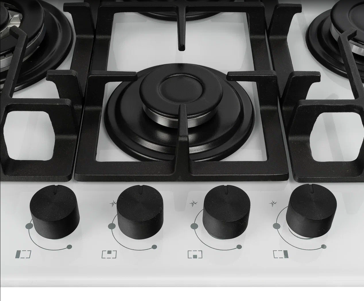 9080905 Газовая варочная поверхность DeLonghi GABRIELLA 6GW BB STDN-0057796 - Вид №5