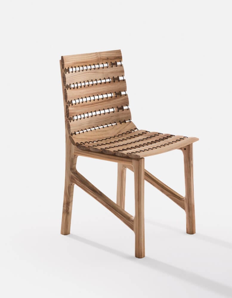 Стул для сада из тикового дерева RODA Teseo ARCH-00091529 - Вид №3