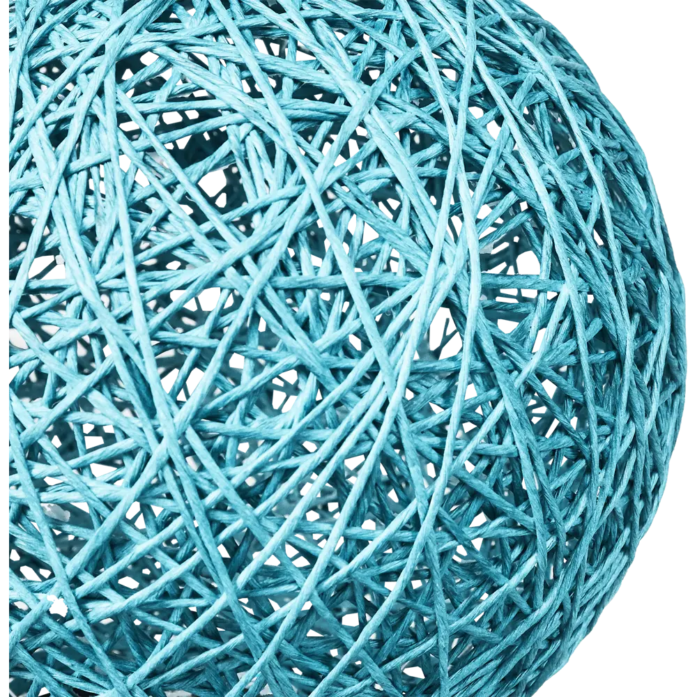 Ночник светодиодный «Ротанговая нить» 1.5 м? тёплый белый свет цвет голубой APEYRON STLM-2023122 - Вид №6