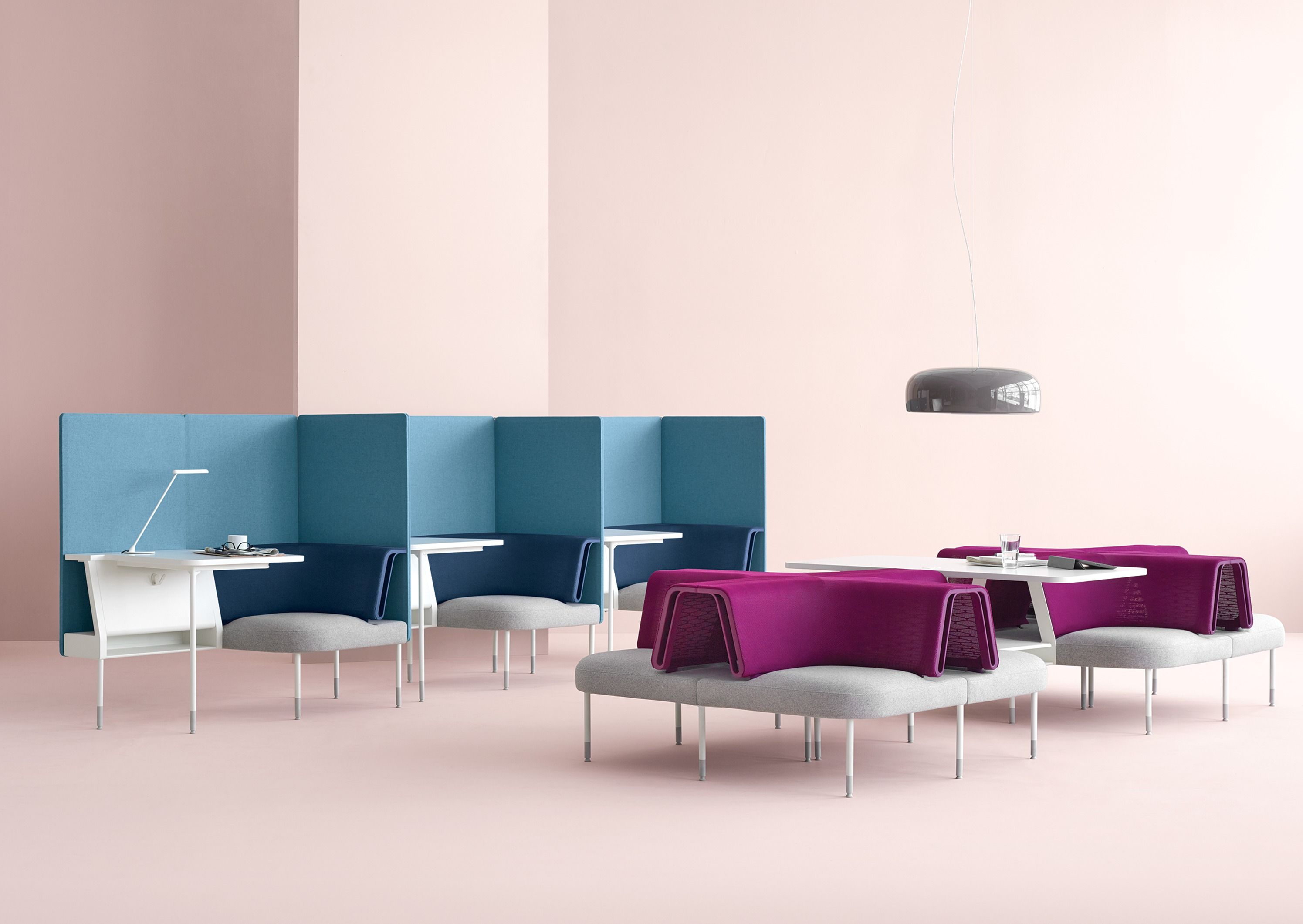 Модульный диван Herman Miller Ландшафт общественных помещений ARCH-00062068 - Вид №5