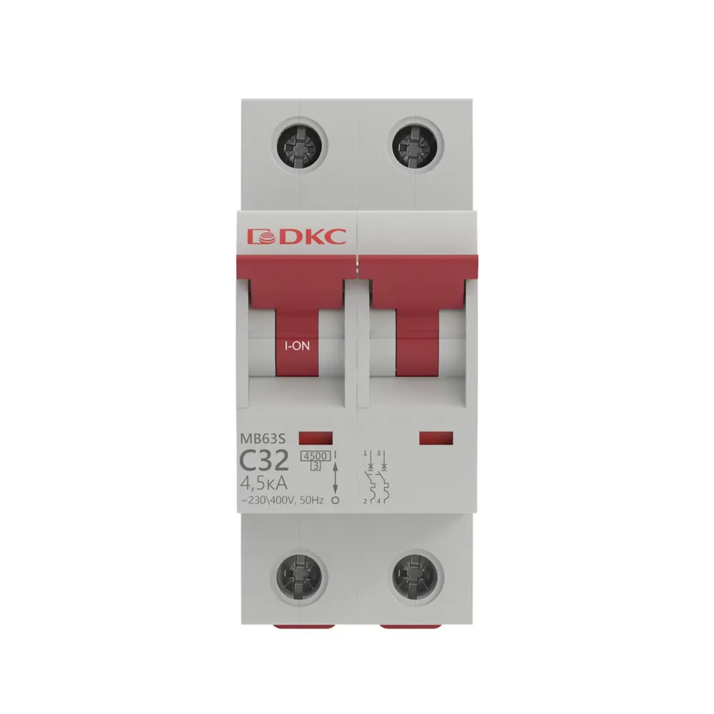 Автоматический выключатель DKC Yon 2P C32 А 4.5 кА STLM-2082681 - Вид №1