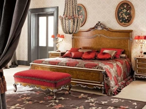Modenese Gastone Двуспальная кровать из массива дерева Casanova