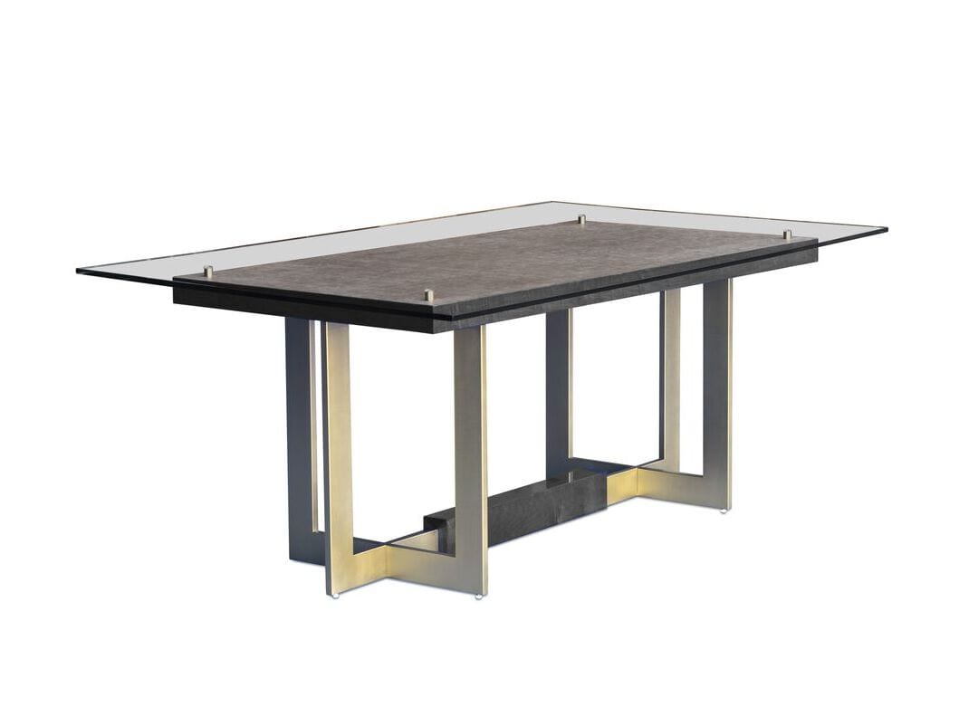 Стеклянный прямоугольный фиксированный стол Hurtado Evolution ARCH-00102876