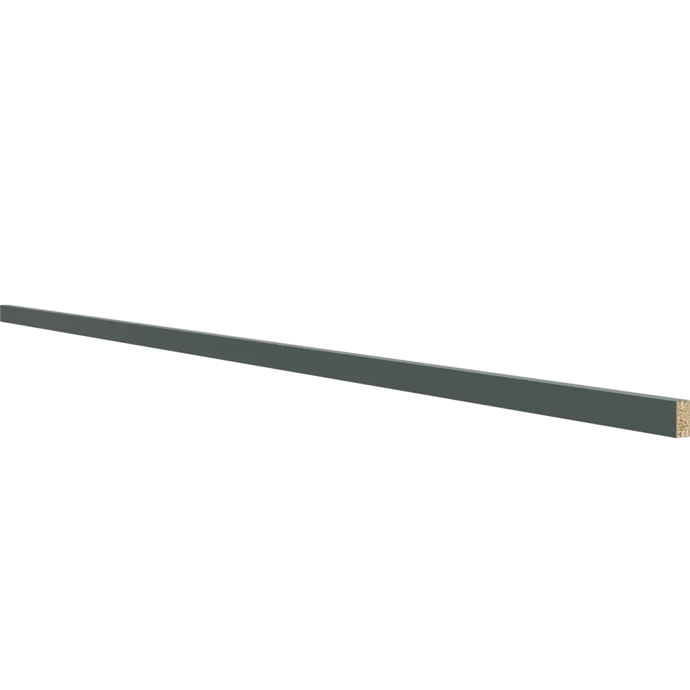 Кухонный карниз Инта 220x4 см KONSENSA МДФ цвет зеленый Инта зелёная STLM-2084553 - Вид №1