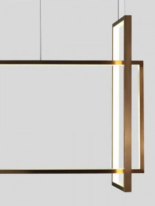 091794 Подвесной светильник 90 cm бронзовый Aromas del Campo Frame
