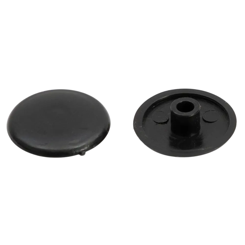 Заглушка на конфирмат ø12 мм цвет черный матовый 50 шт Santreyd STLM-2104520