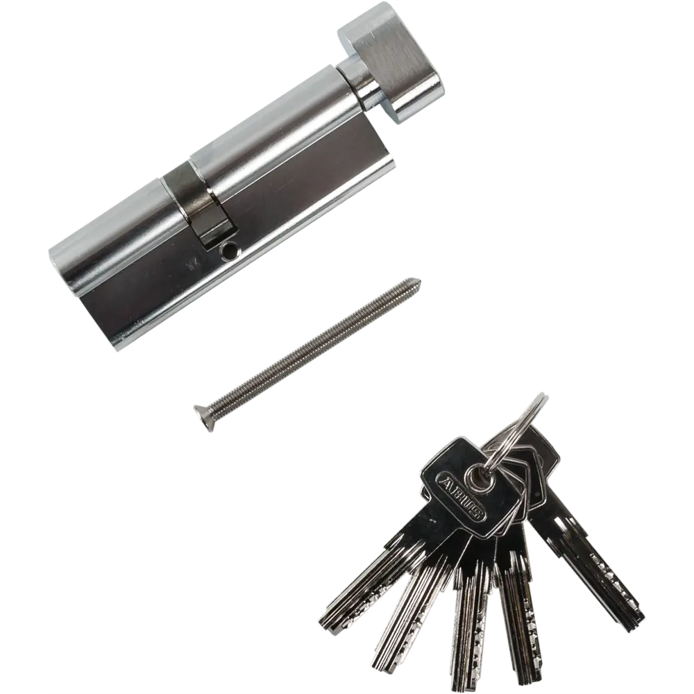 Цилиндр дверной ABUS KD6N с защитой от взлома, никель 40×50 мм 82441713 STLM-0027383 - Вид №1