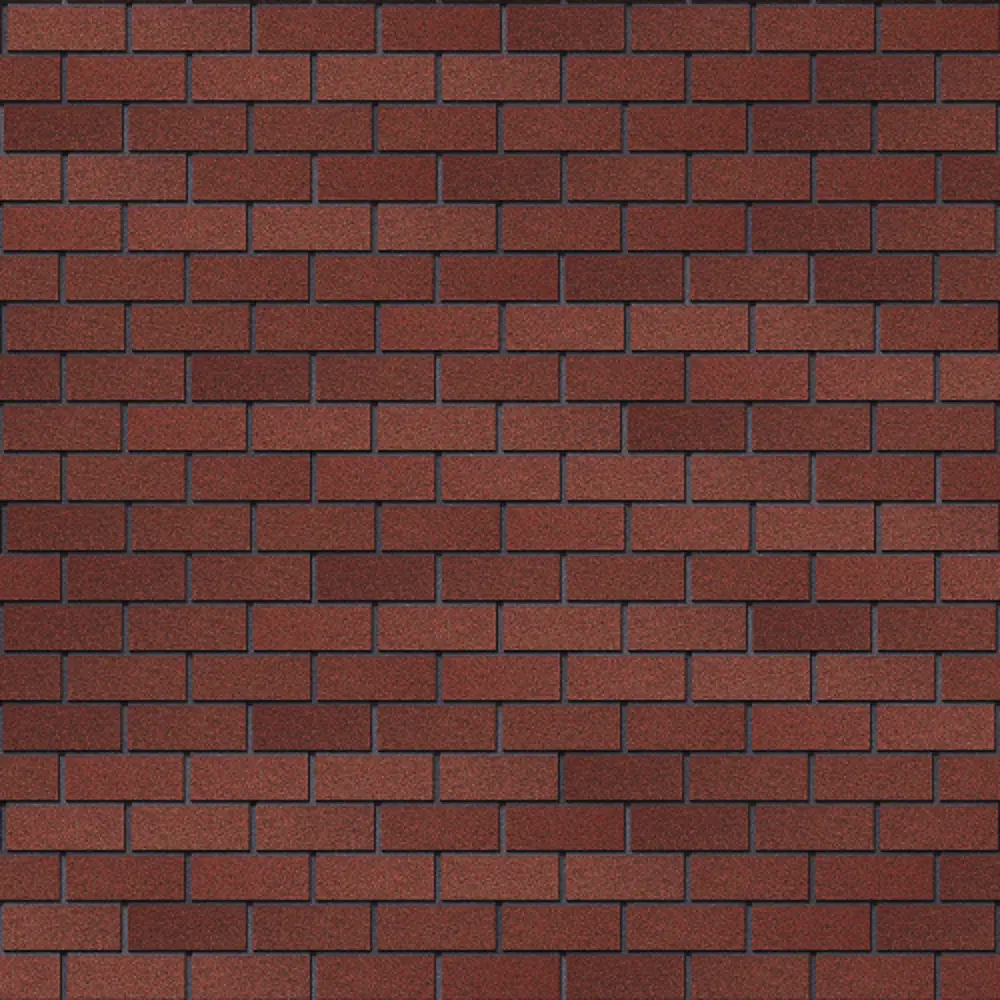 Фасадная плитка битумная Dacha 2 м² красный DÖCKE STLM-2139972