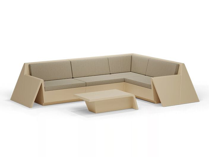 Модульный садовый диван Vondom Rest ARCH-00111906