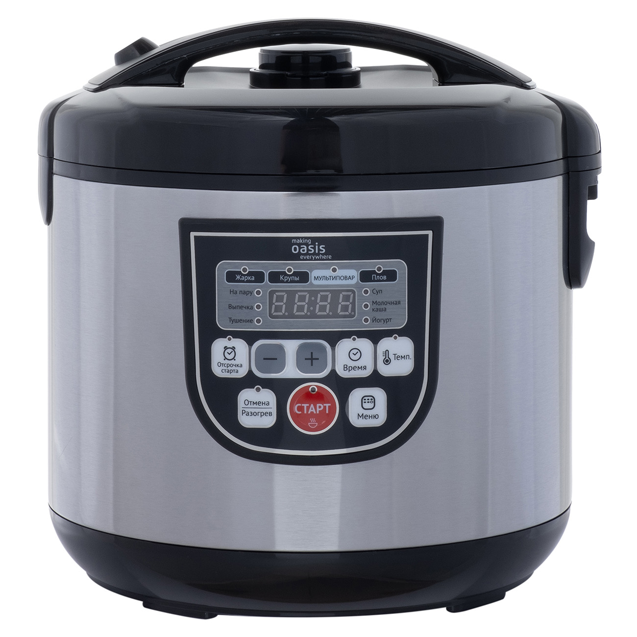 9146051 Мультиварка Oasis MC-12P серебристый STDN-0129372
