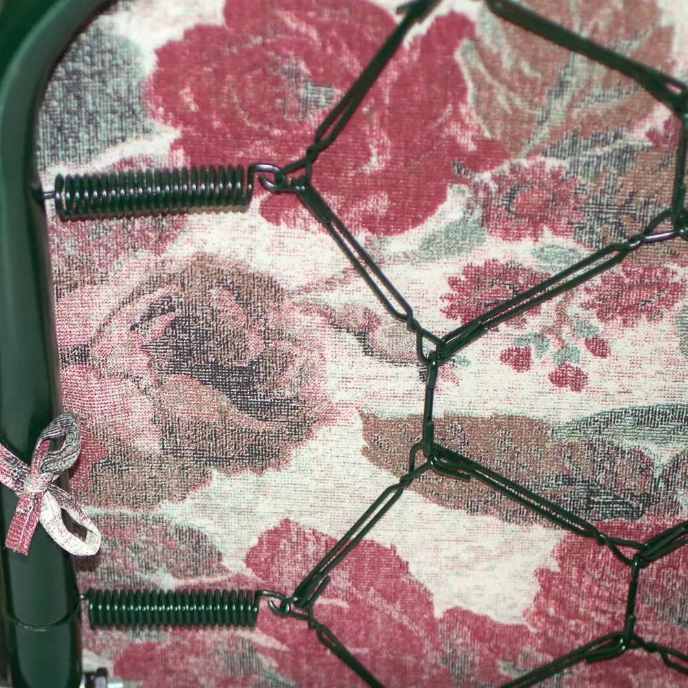 Качели садовые Турин Премиум 4-х местные (до 280 кг) зеленый/ розовый Santreyd STLM-2071517 - Вид №3