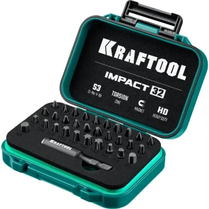 Набор бит ударных Kraftool 26066-H32, 32 шт