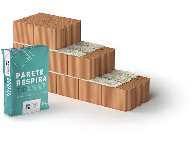 Кирпичная кладка T2D PARETE RESPIRA® 38 ARCH-00003429