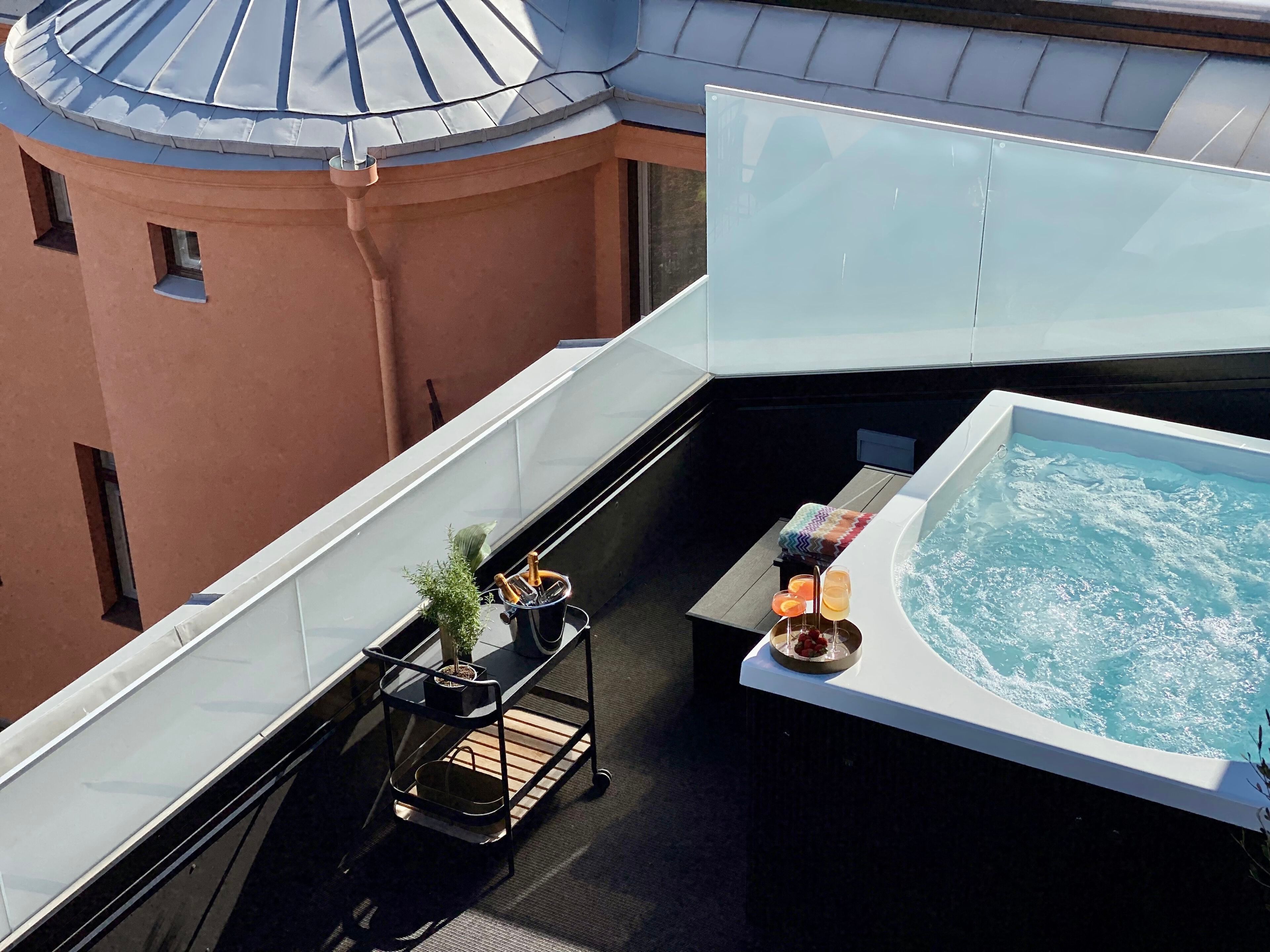 Открытый джакузи акриловые мини-бассейн Drop VUOLLE COMPACT ARCH-00047775 - Вид №4