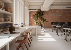 Пол / керамогранит с эффектом цемента