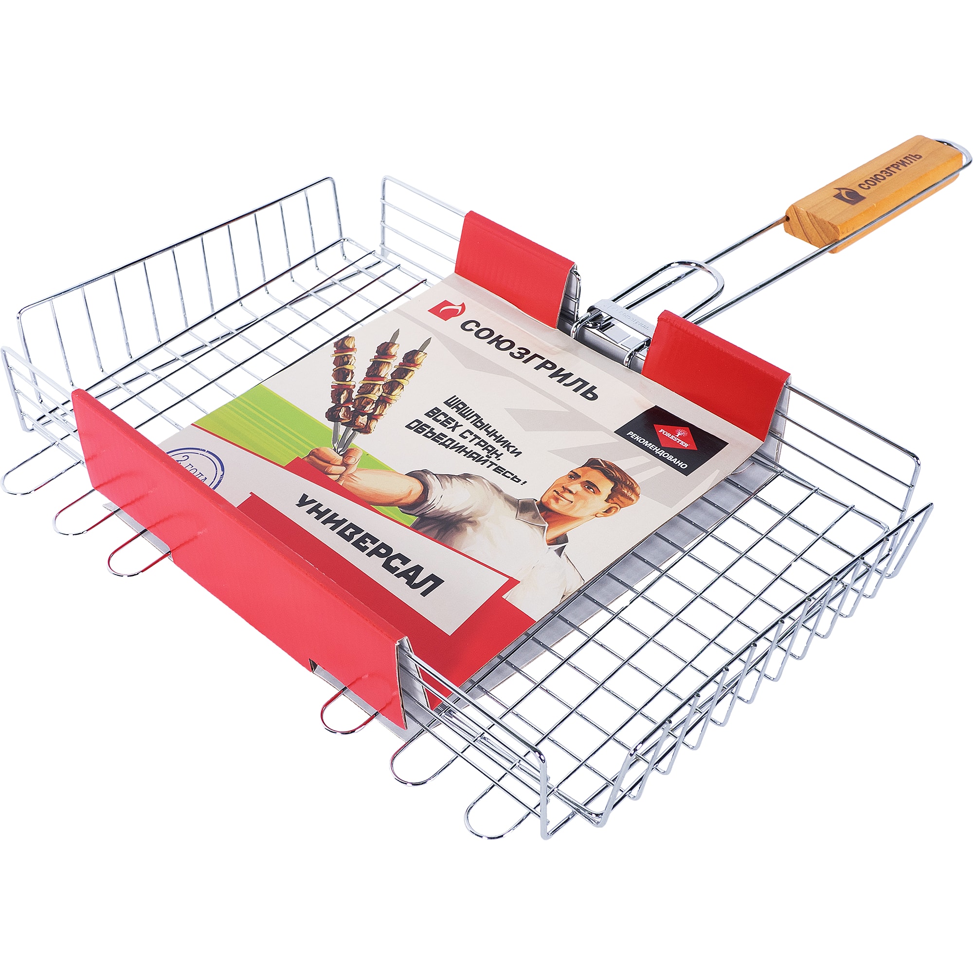 18516005 Союзгриль Решетка-гриль универ рег выс Santreyd  - Вид №1