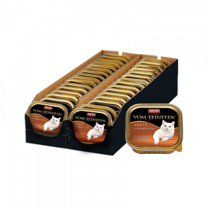 Т0055670*32 Корм для кошек Vom Feinsten Adult куриная печень конс. 100г (упаковка - 32 шт) Animonda