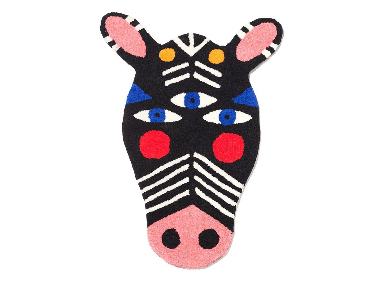 Ковер из акриловой ткани Qeeboo Oggian ARCH-00118864 - Вид №1