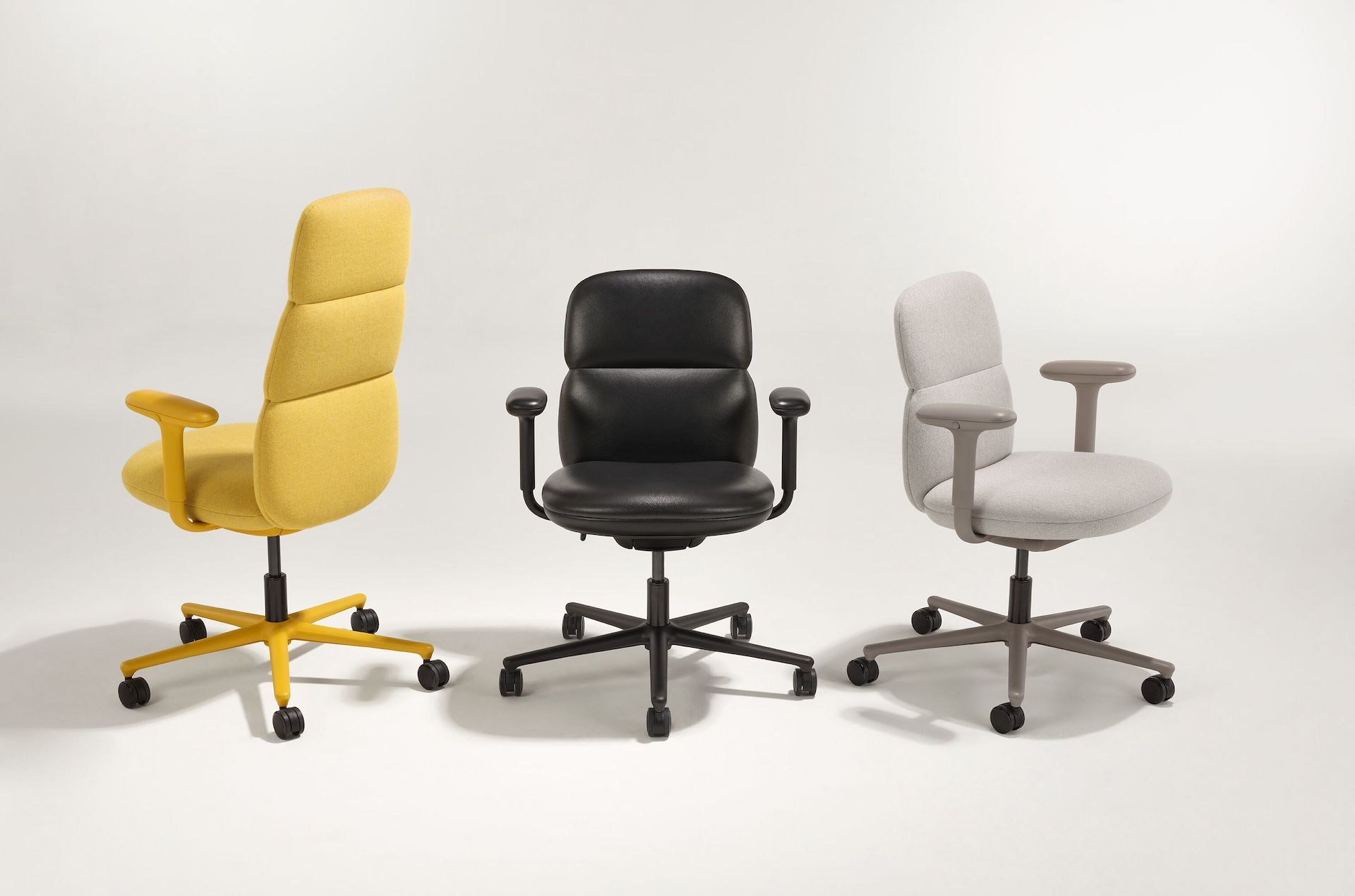 Ткань поворотный операционный офисный стул с подлокотниками Herman Miller Asari ARCH-00001614 - Вид №4